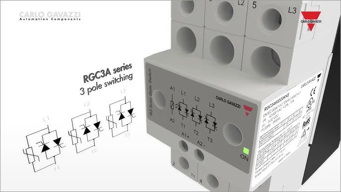 CARLO GAVAZZI RELEVADOR ESTADO SOLIDO RGC