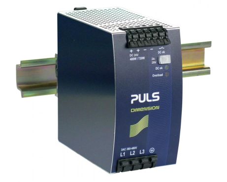 PULS DIMENSION POWER SUPPLY 20A 480W 380-480VAC/24-28VDC