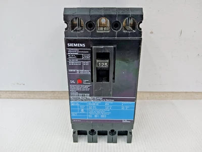 SIEMENS INTERRUPTOR QR 3P 125A 240VAC 10kA
