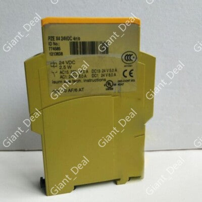 PILZ PZE X4 24VDC SAFETY EXPANSION RELAY 24 VDC 774585