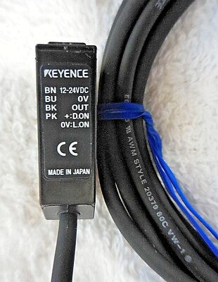 KEYENCE SELF CONT PHOTOELECTRIC SENSOR PNP 12-24VDC