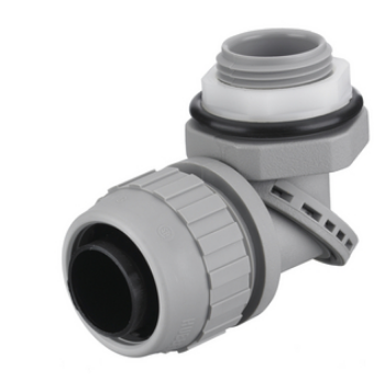 HUBBELL CONECTOR PVC MULTI-P APA DE 1 GRIS