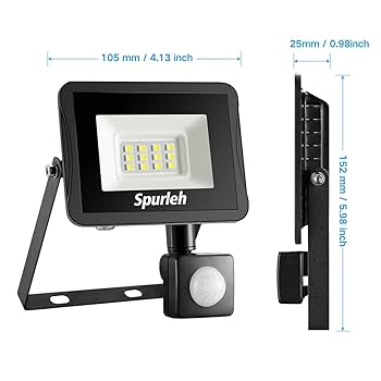 PLUSRITE REFLECTOR LED FLOOD 350W 6000K 100-277V ILUM TORRE