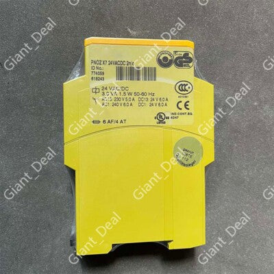 PILZ PNOZ X7 SAFETY RELAY 24V AC/DC 774059