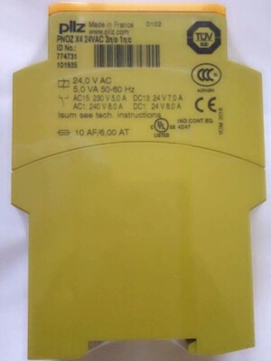 PILZ PNOZ X4 SAFETY RELAY 24VAC 774731