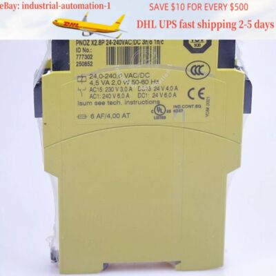 PILZ SAFETY RELAY 24-240VAC/DC 777302