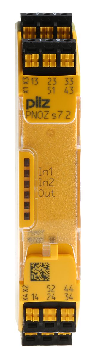 PILZ SAFETY RELAY PNOZ S7.2 24VDC