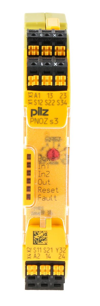 PILZ SAFETY RELAY PNOZ S3 24 VDC