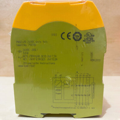 PILZ PNOZ S10 SAFETY RELAY 24VDC 750110