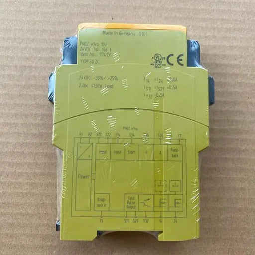 PILZ SAFETY RELAY MODULE PNOZ E1VP 10/24VDC 10 SEC