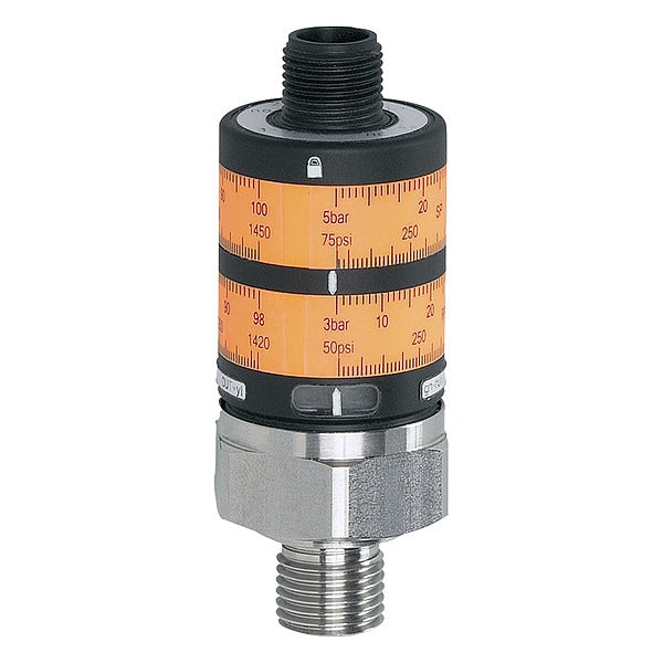 IFM EFECTOR PRESSURE SWITCH 0-10BAR PNP 10-32VDC PK6222