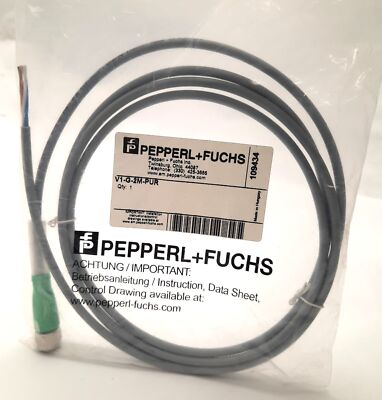 PEPPERL M12 SCREW CORDSET WO SHLD/LED