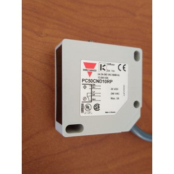 CARLO GAVAZZI PHOTO DR PL 1M NO/NC SPDT CAB PC50CND10RP