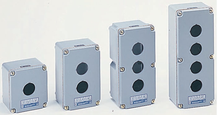 SIEMENS 30MM BOTONERA 3 ORIFICIO NEMA 12 METALICA