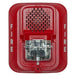 SYSTEM SENSOR P2RH WALL MOUNT HORN/STROBE RED