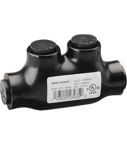 HUBBELL CONECTOR AISLADO NYLON NEGRO 90 GRADOS 1"