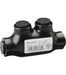 HUBBELL CONECTOR AISLADO NYLON NEGRO 90 GRADOS 1"