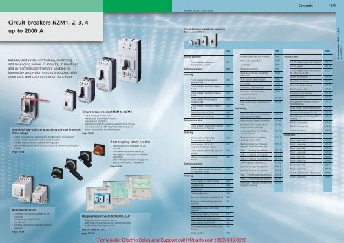 MOELLER NZM2-160-XKC TERMINALES 3P P/NZM2 160A 262240
