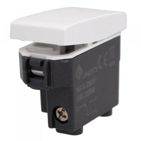 LIVINGLIGHT INTERRUPTOR SENCILLO 1 MOD GRIS