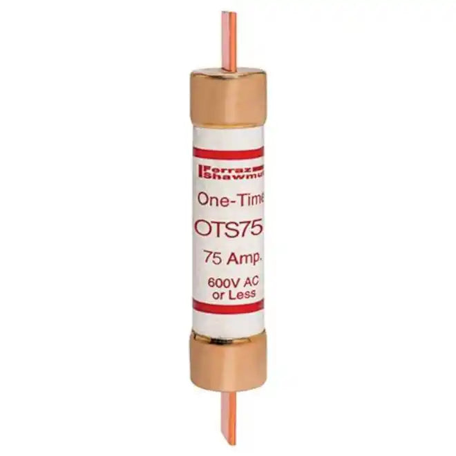 FERRAZ FUSIBLE ONE TIME CLASE H 600V 200 AMPS OTS200