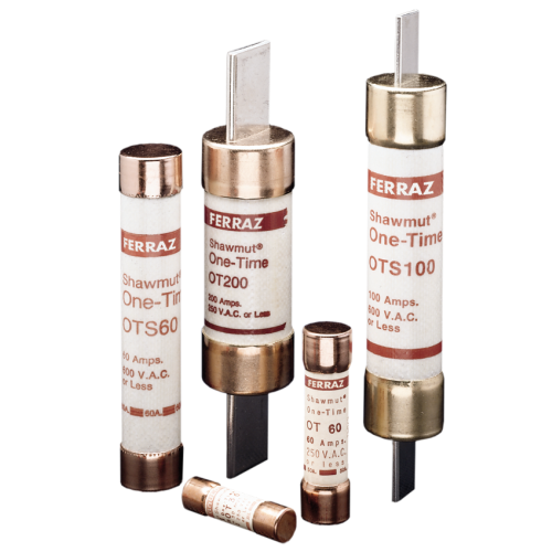 FERRAZ FUSIBLE ONE TIME CLASE H 600V 100 AMPS OTS100