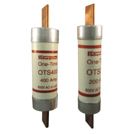 FERRAZ FUSIBLE ONE TIME CLASE H 600V 20 AMPS OTS20