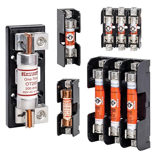 FERRAZ FUSIBLE ONE TIME CLASE H 250V 200 AMPS OT200