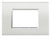 BTICINO LIGHT PLACA BLANCA 3 MOD N4803LB