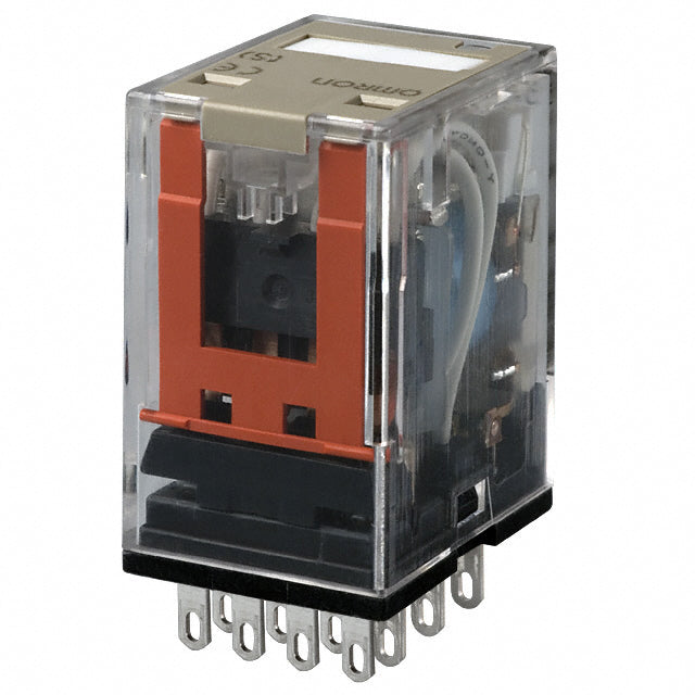 OMRON POWER RELAY MINIATURE 14BLEADE 5AMP 4PDT 250VAC 125VDC