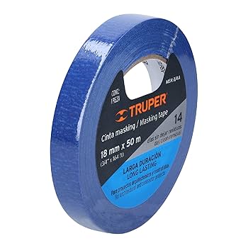 TRUPER CINTA MASKING TAPE 3/4  X 50 METROS