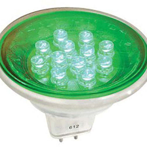 TECNOLITE FOCO MR16 LED 1.3W VERDE