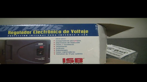 REGULADOR ELECTRONICO DN21132 CON PROTECCION 750VA