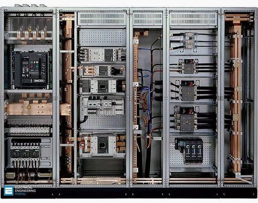 SIEMENS STRUCTURE FOR SWITCHBOARD AN CTRL W-O SIDE COVER