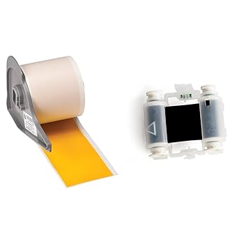 BRADY CINTA DE ETIQ. DE VINILO CON ADHESIVO