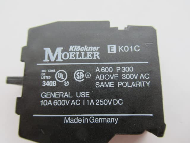 MOELLER BLOQUE DE CONTACTOS