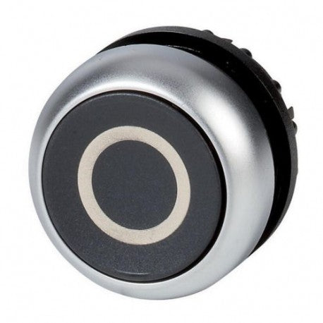 MOELLER BOTON PULSADOR PLANO RETORNO NEGRO 216609