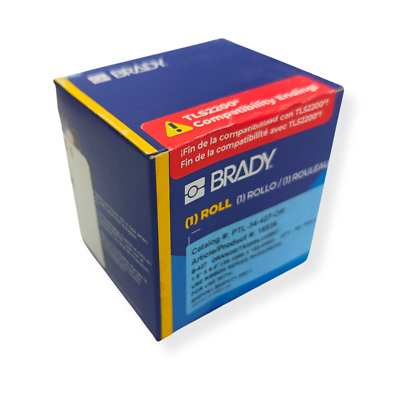 BRADY ETIQUETA NARANJA DE 3/4" P/IMP. BMP21-PLUS C/RIBBON
