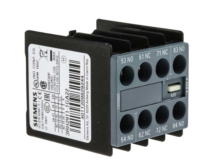 SIEMENS RELEVADOR 14 PINES 4NA+4NC 220VAC