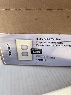 LEGRAND PLACA P/CONTACTO DUPLEX MARFIL