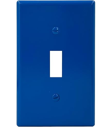LEVITON PLACA DE NYLON P/RECEPTACULO DPLX AZUL MARINO