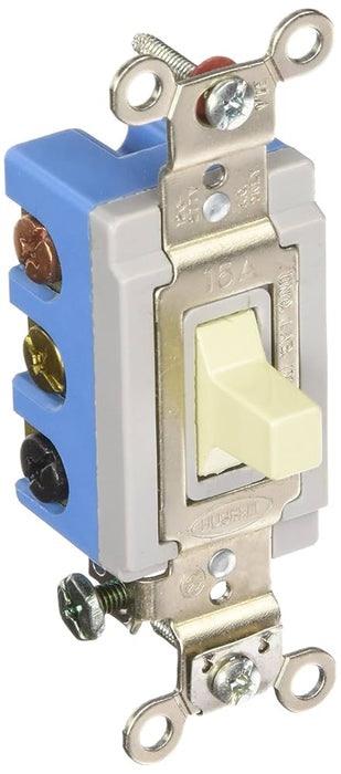 LEVITON INT DE PALANCA GRADO INDUSTRIAL 2P 30A 120/277V MARFIL