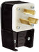LEVITON CLAVIJA ENTRADA RECTA 30A 250V/50A-250V 3P3H NEMA 10-30P