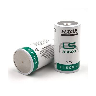 SAFT LS33600 LITHIUM BATTERY SIZE D 3.6V (LS-3600)