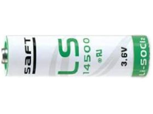 SAFT LITHIUM BATTERY AA SIZE 3.6 V 2.6 AH