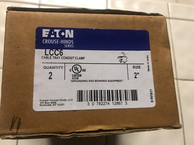 CROUSE HINDS ABRAZADERA CONDUCTO DE CABLES 2 LCC-6