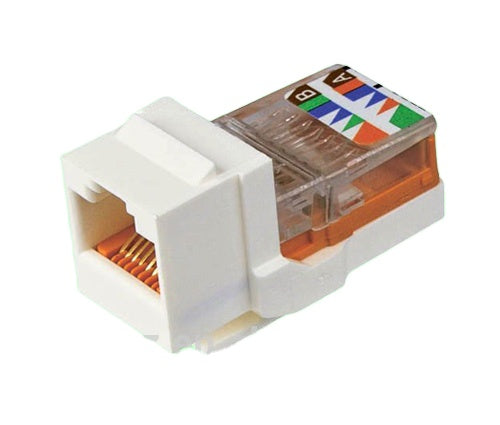 LIVING NOW CONECTOR RJ45 UTP TOOLLESS CAT. 6A COLOR BLANCO 1 MOD.