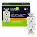 LIVING NOW TOMACORRIENTE DUPLEX ICFT 15A 127V+AUTOPRUEBA Y PROTEC