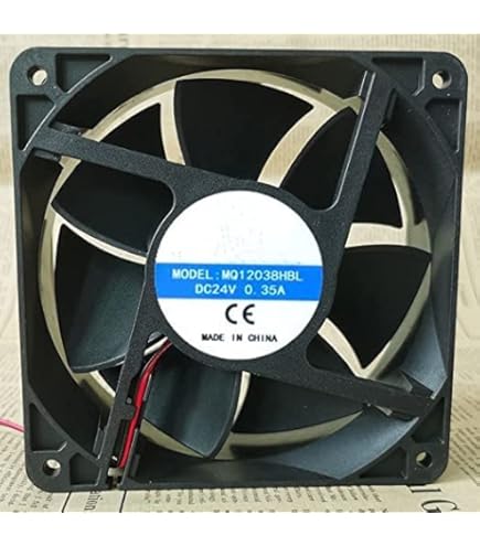 EBM PAPST AXIAL DC BRUSHLESS FAN 24V 0.35A 120x120x38mm
