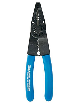 KLEIN PINZA MULTIUSOS CON PELACABLE 8"
