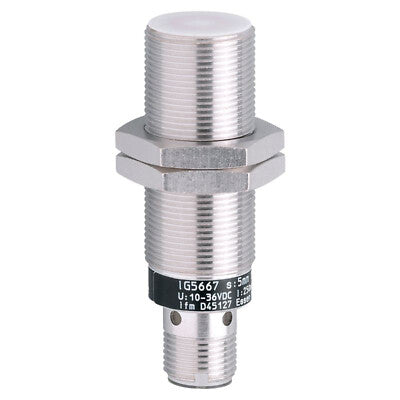 IFM EFECTOR SENSOR INDUCTIVO M5 10-36VDC PNP CABLE